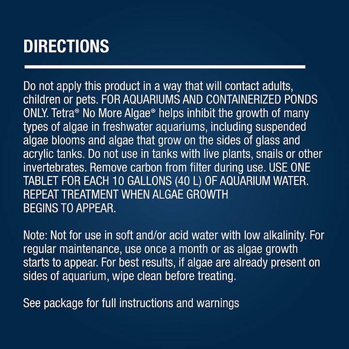 No More Algae Tablets Tetra